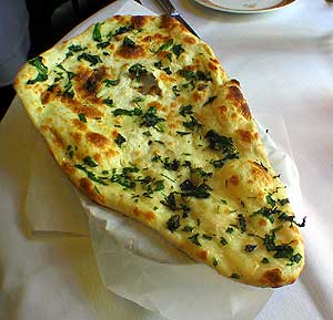 delicious, buttery naan!