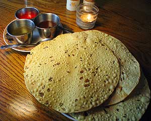 crispy papadaam